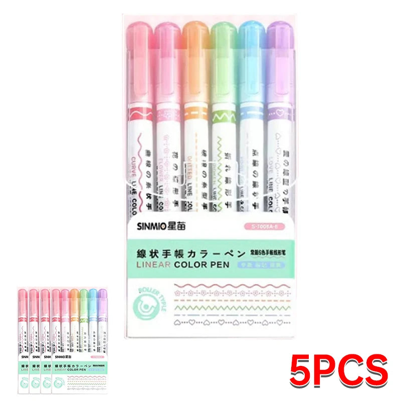 Flower Tip Highlighter Pens 🌸