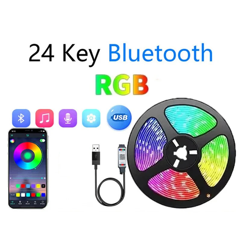 π USB RGB LED Strip Light