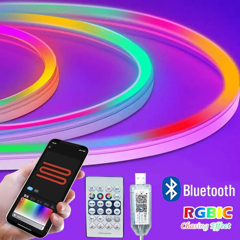 RGBIC Neon LED Strip Lights 🔮