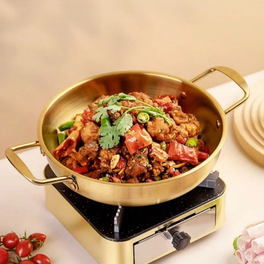 Stainless Steel Paella Saucepan