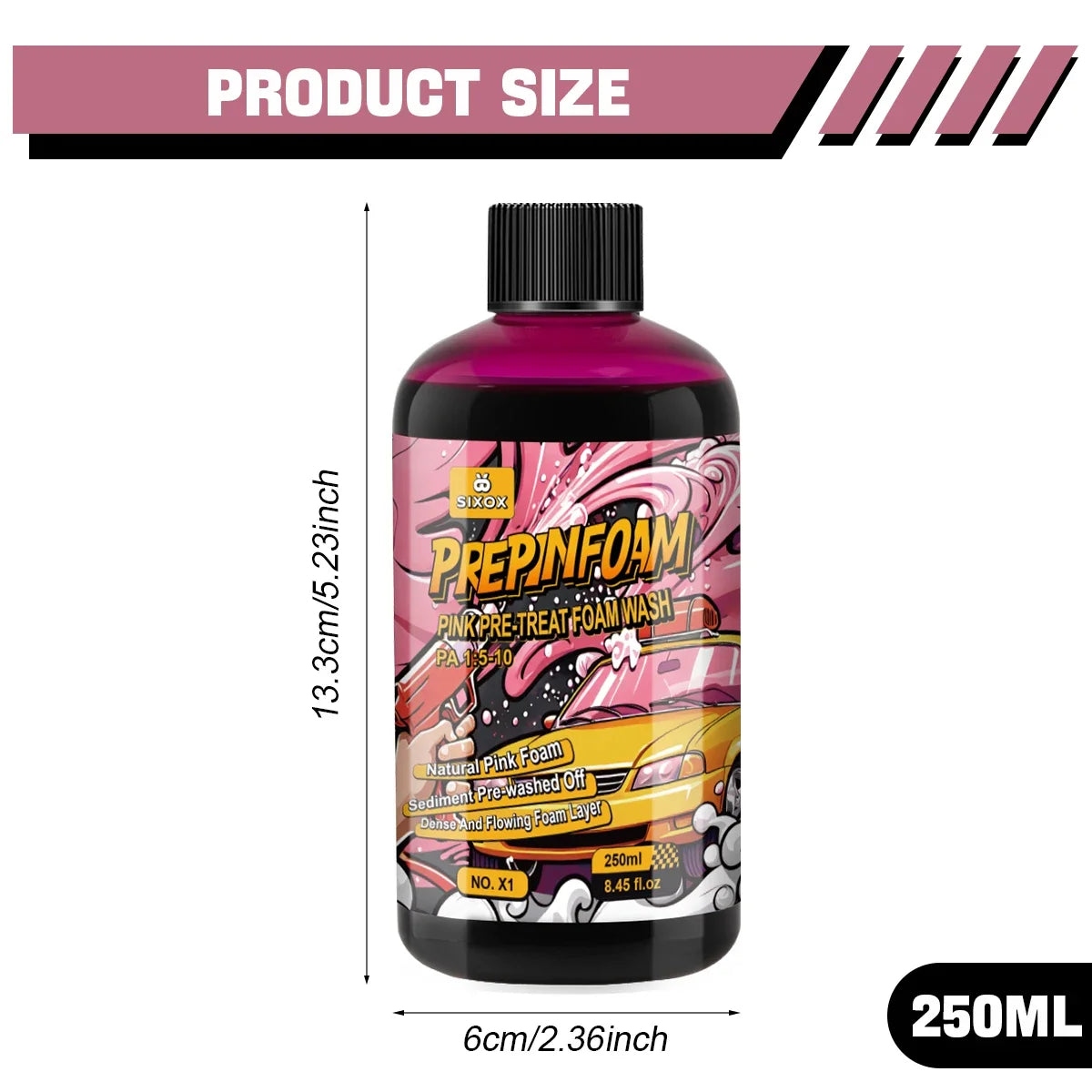 Pink Magic Car Wash Shampoo 🌸
