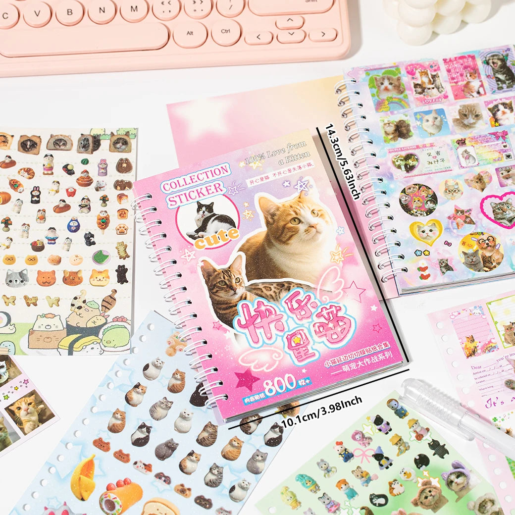 Cute Pet Sticker Book 🐾