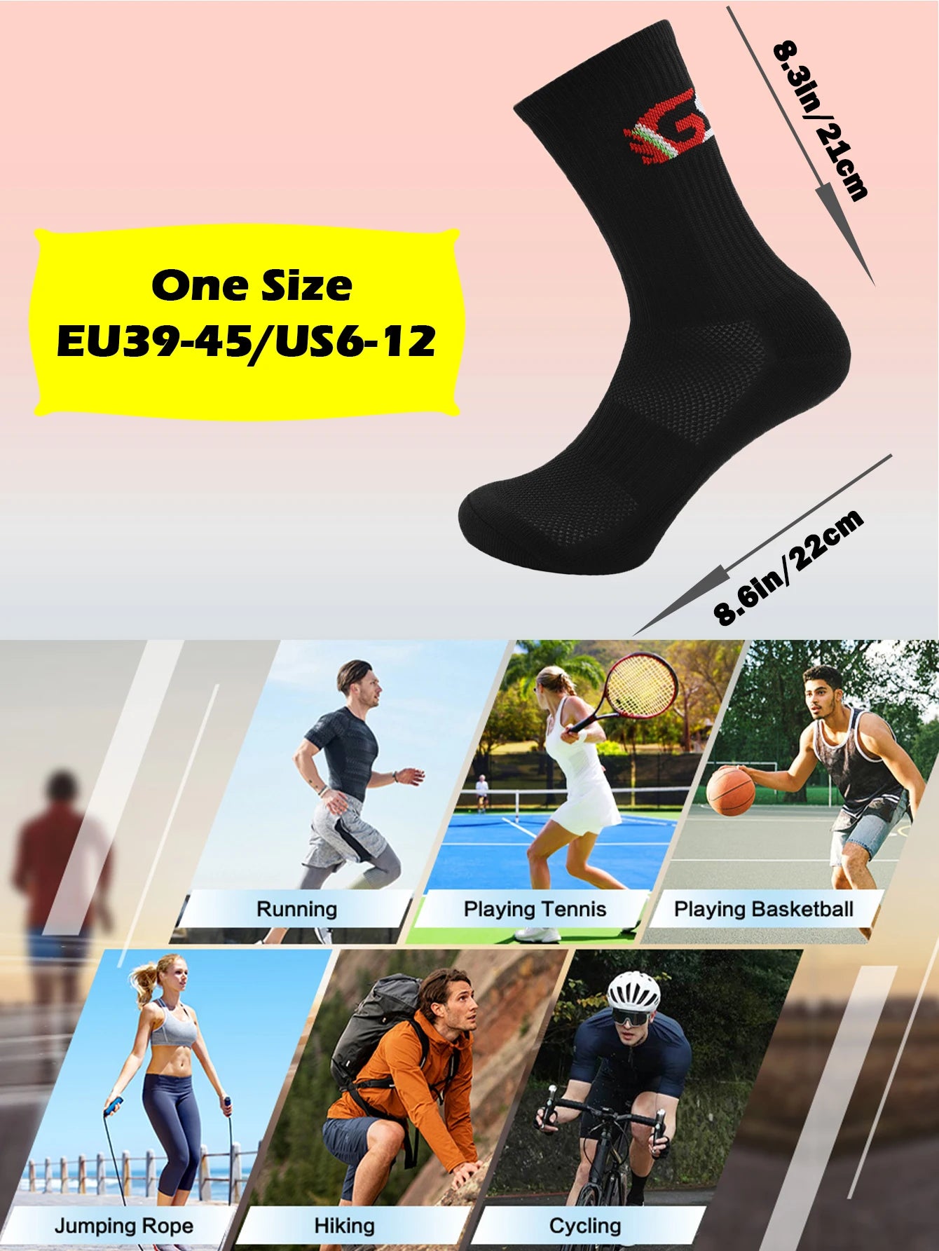 High Compression Cycling Socks 🚴 Unisex