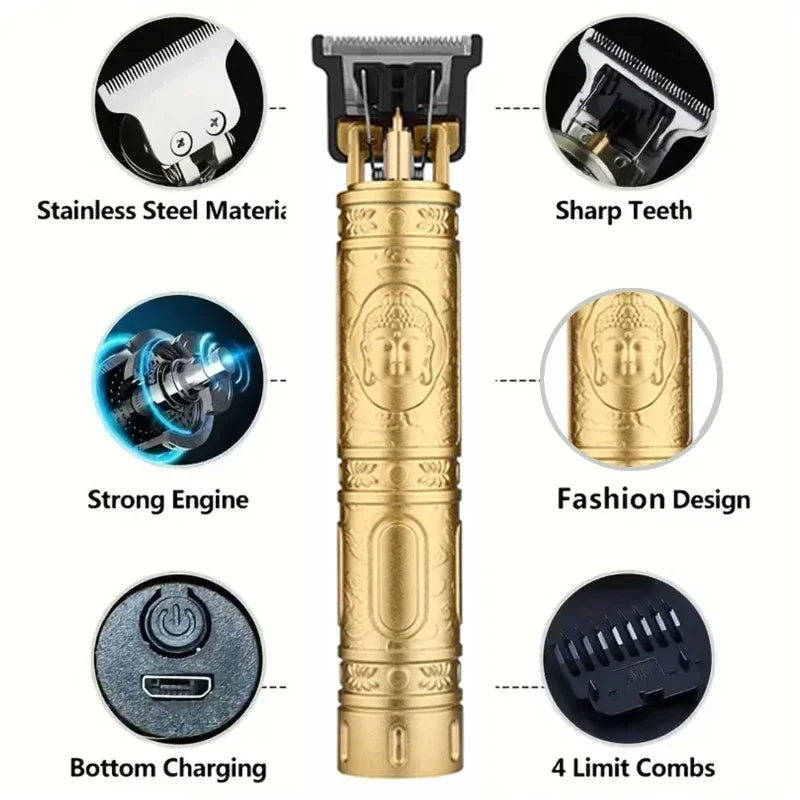 T9 Pro Barber Hair Clipper 💈✂️