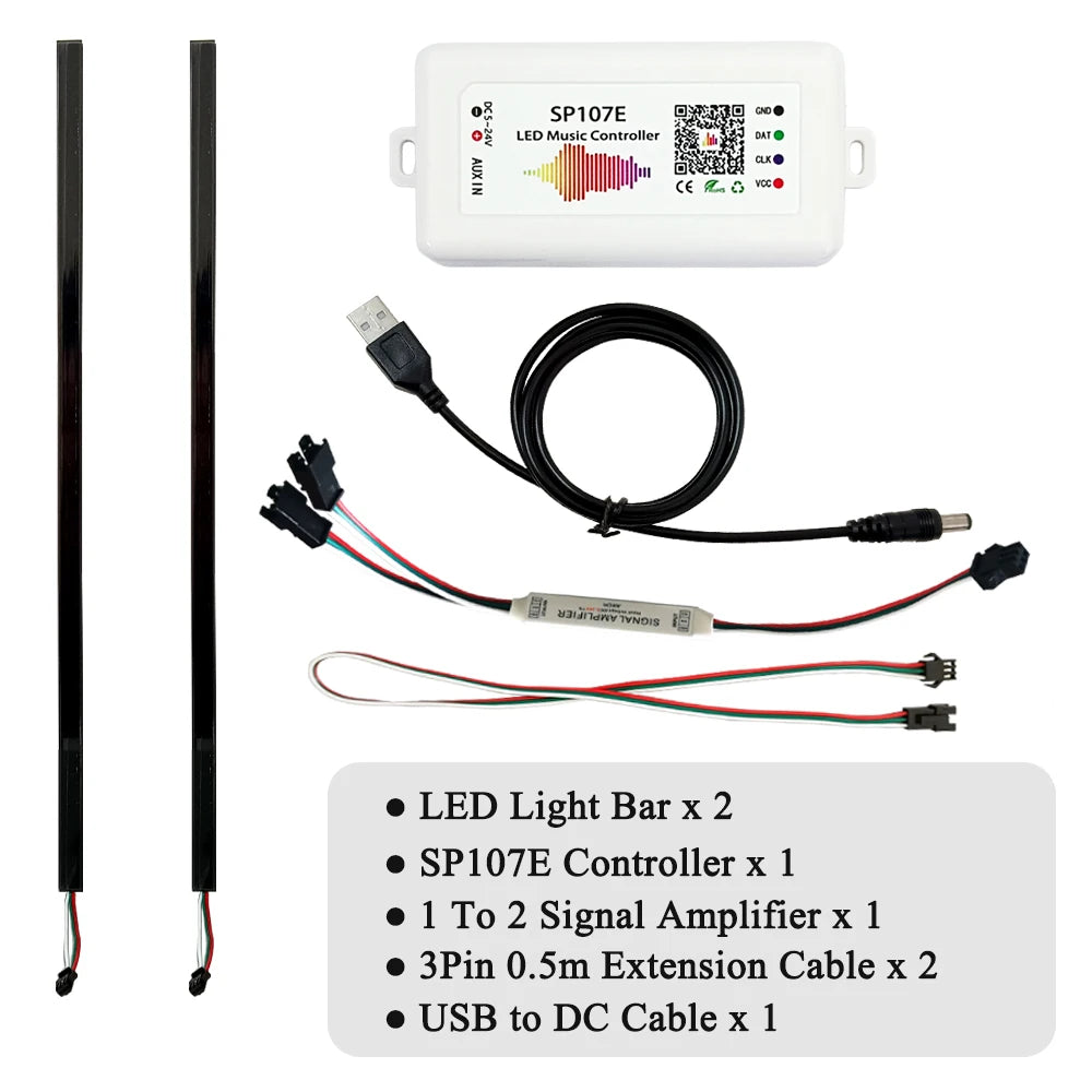 WS2812 RGB Music Rhythm LED Light Bar 🎵