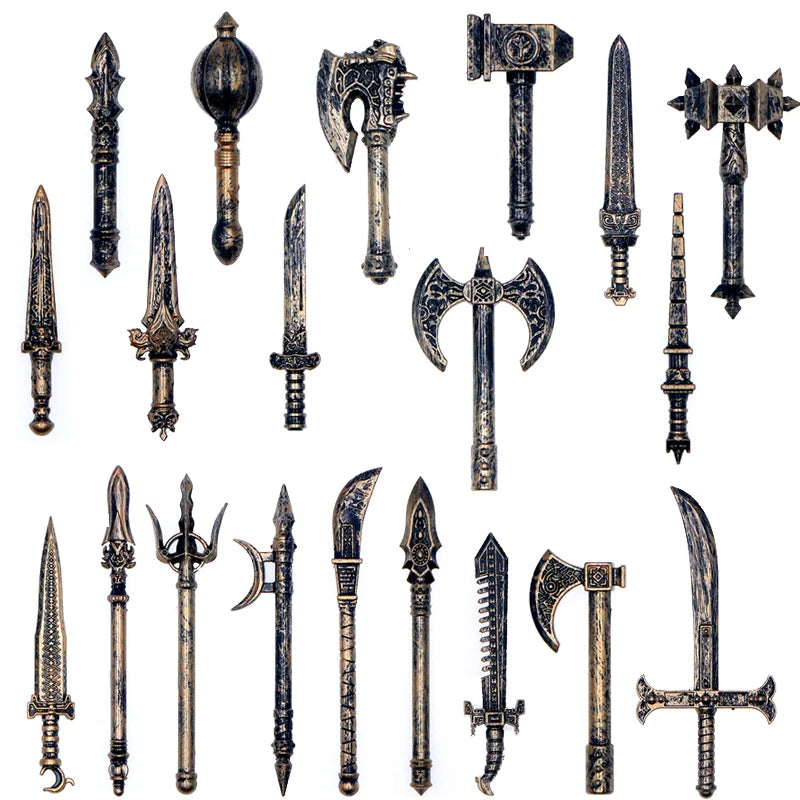 Medieval Weapons Building Blocks