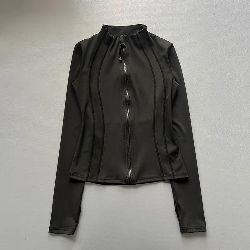 Zip-Up Slim Sports Jacket 🎽