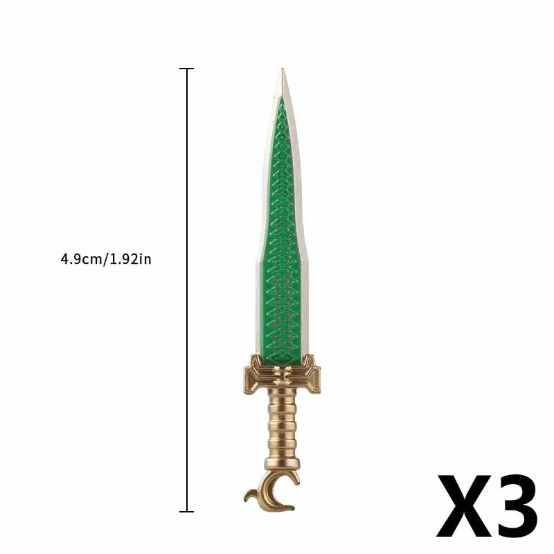 Medieval Weapons Building Blocks