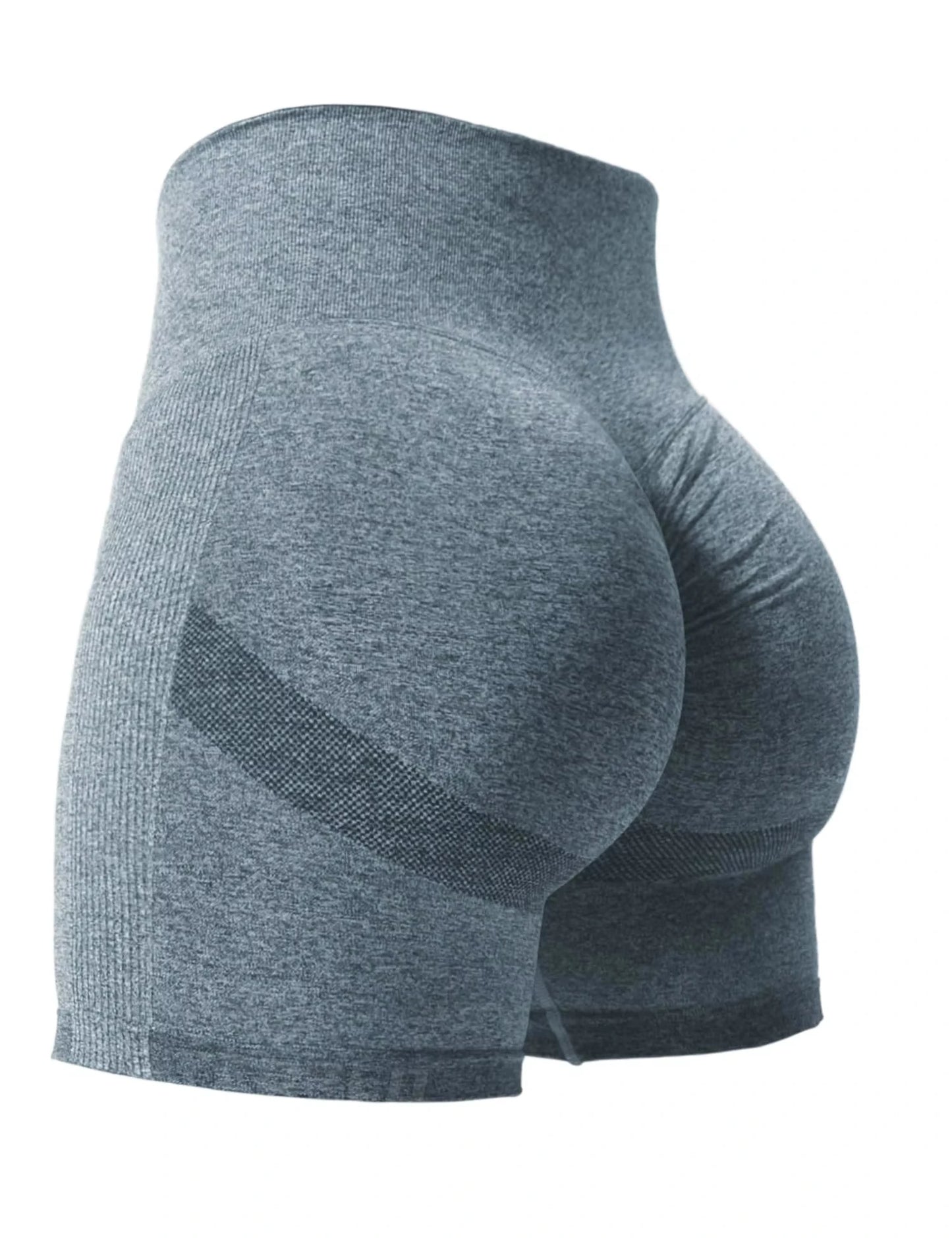 Tie-Dye Seamless High-Waist Shorts 🌈