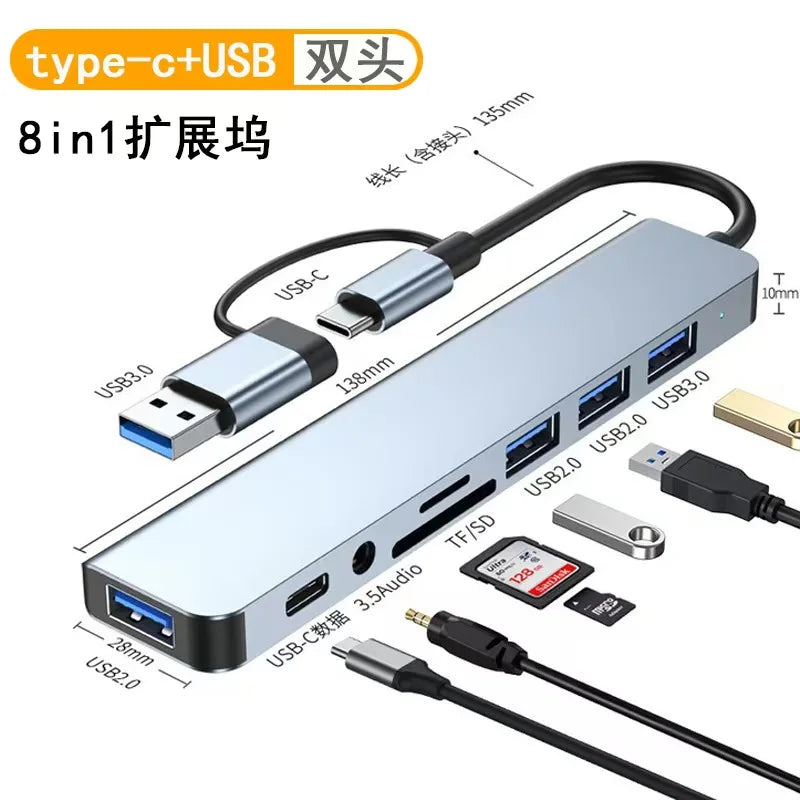 USB-C Hub 8-in-1