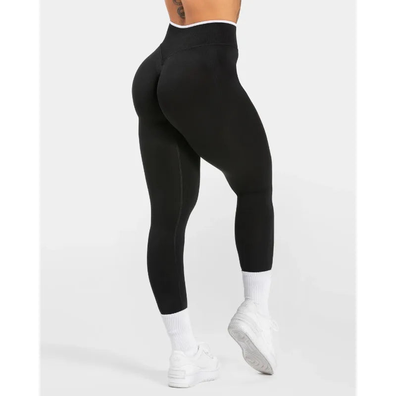 Color Block Yoga Pants 🎨