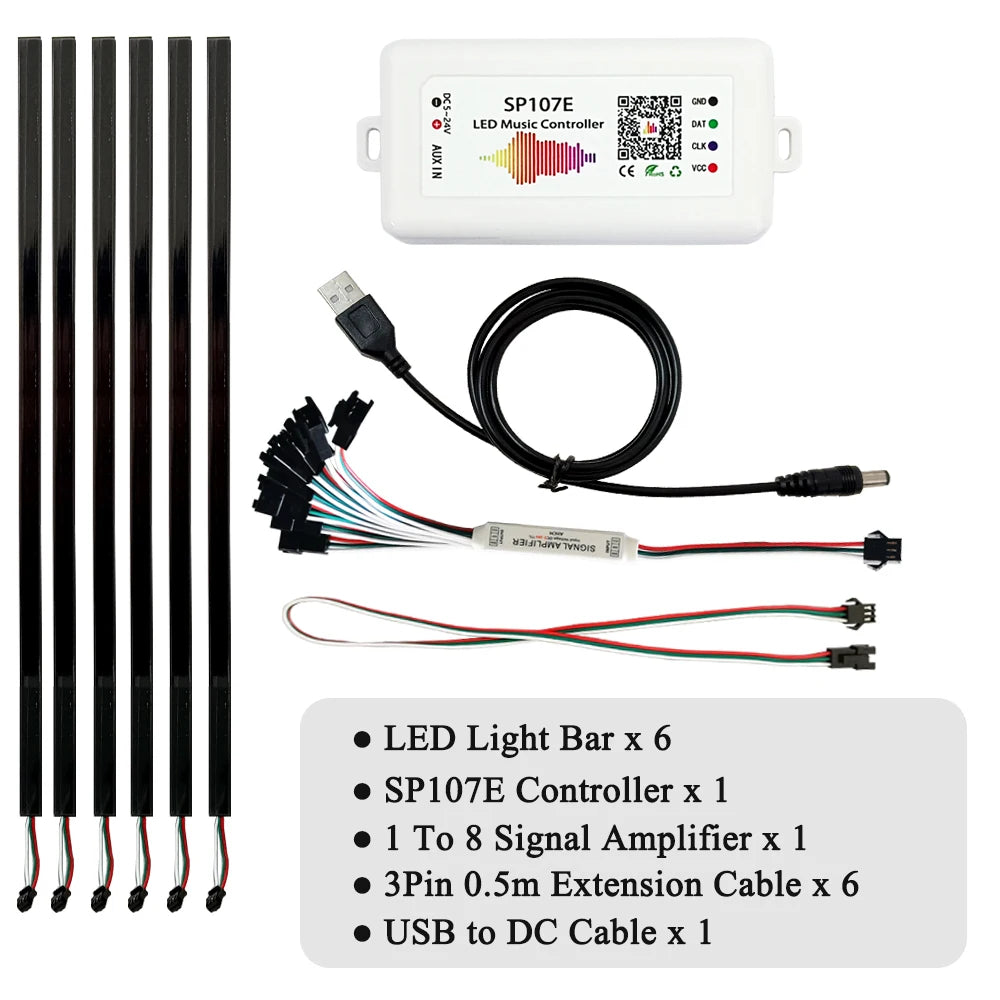WS2812 RGB Music Rhythm LED Light Bar 🎵