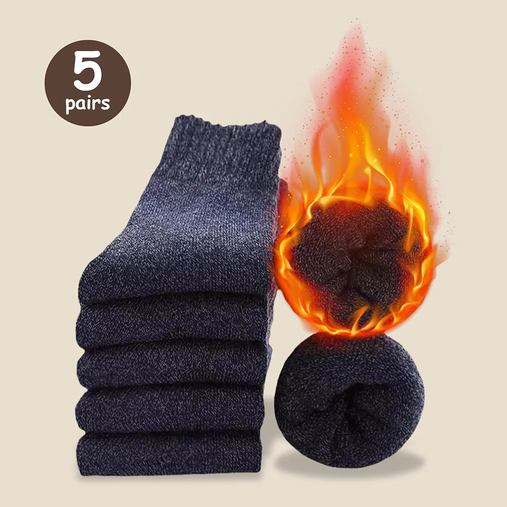 Thick Winter Snow Socks 🌨️