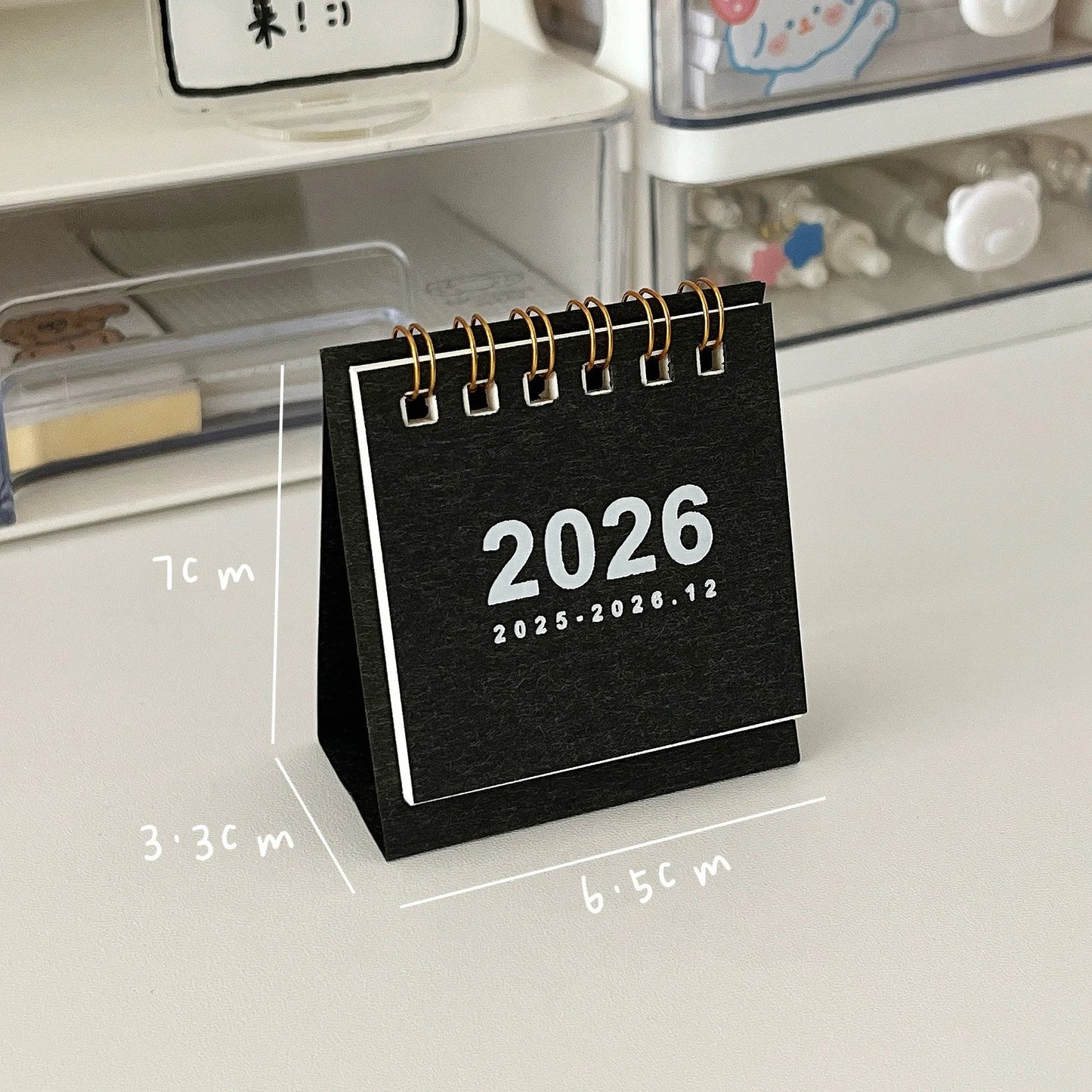 2026 Mini Desk Calendar 📅