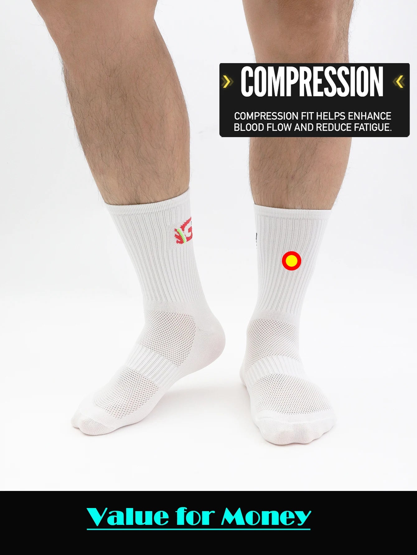 High Compression Cycling Socks 🚴 Unisex