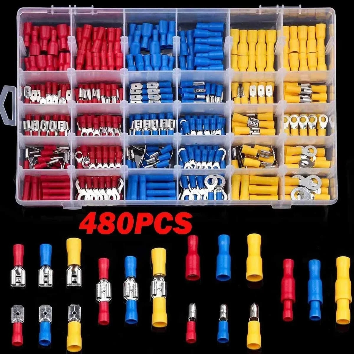 Crimp Wire Connector Terminal Kit ⚡