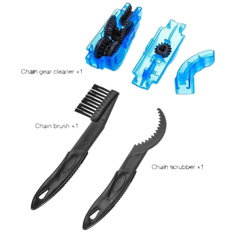 Portable Bike Chain Cleaner Kit