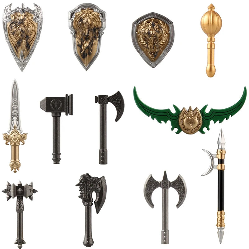 Medieval Weapons Building Blocks