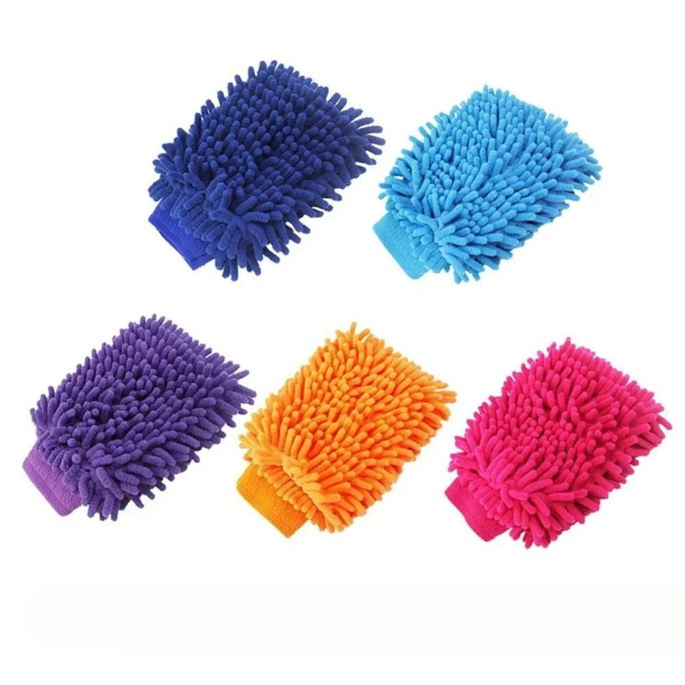 Microfiber Car Wash Mitt 🧴
