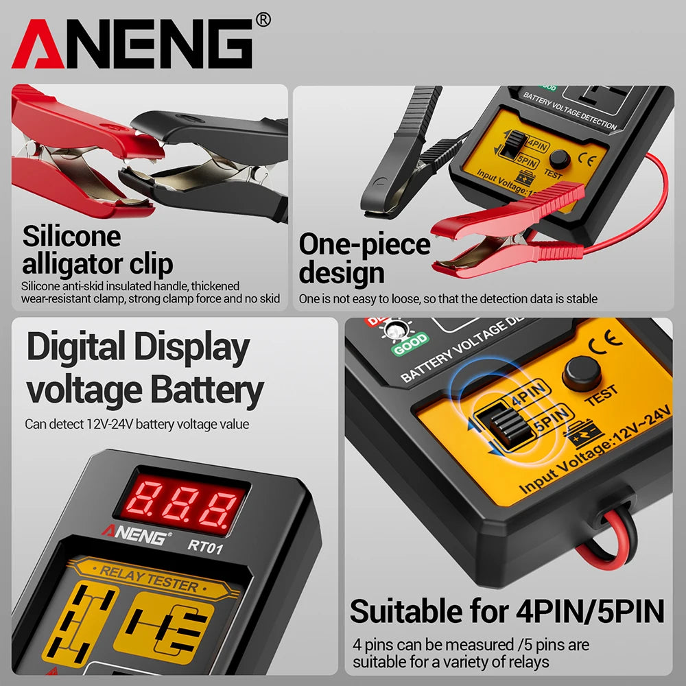 Car Relay Tester & Circuit Checker ⚡