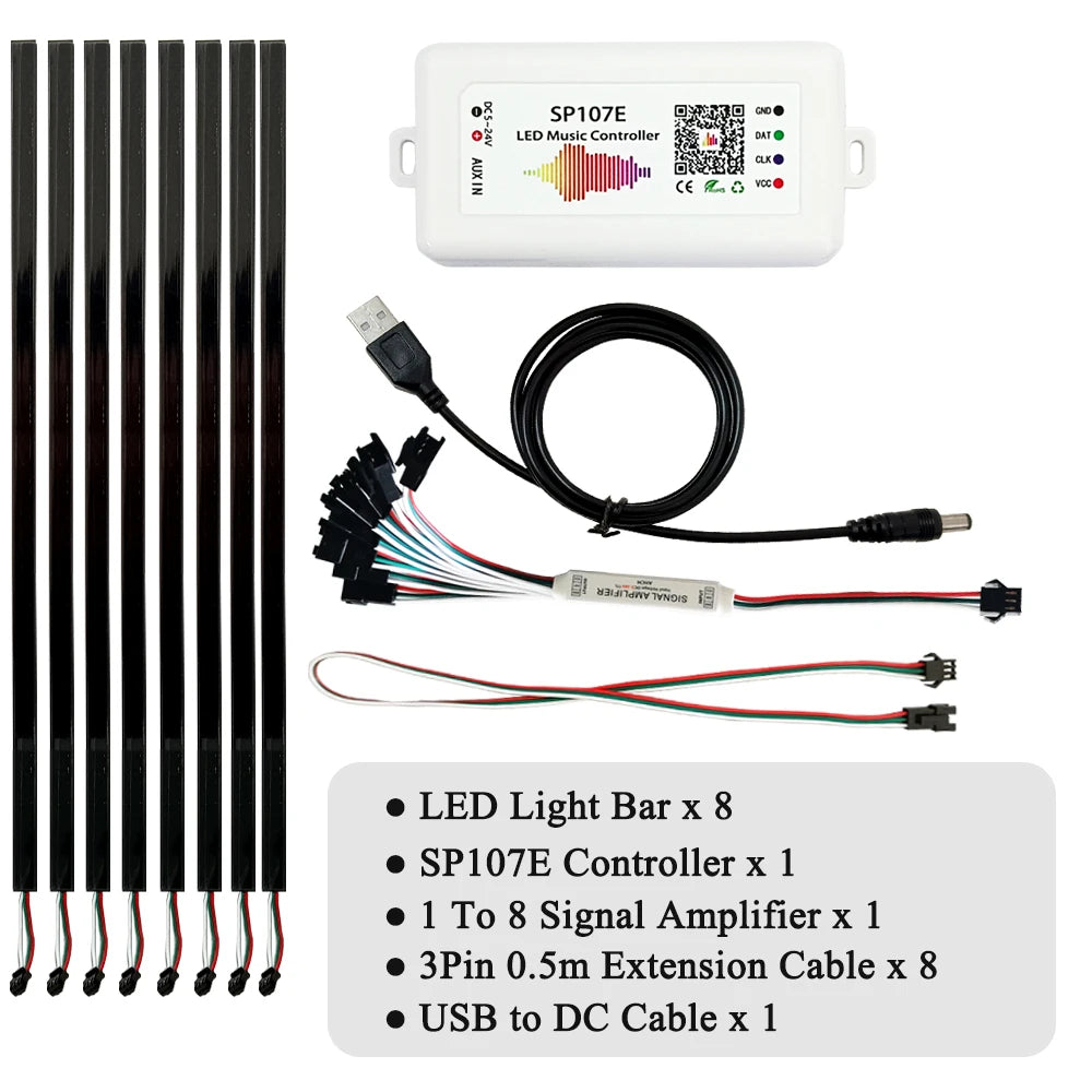 WS2812 RGB Music Rhythm LED Light Bar 🎵