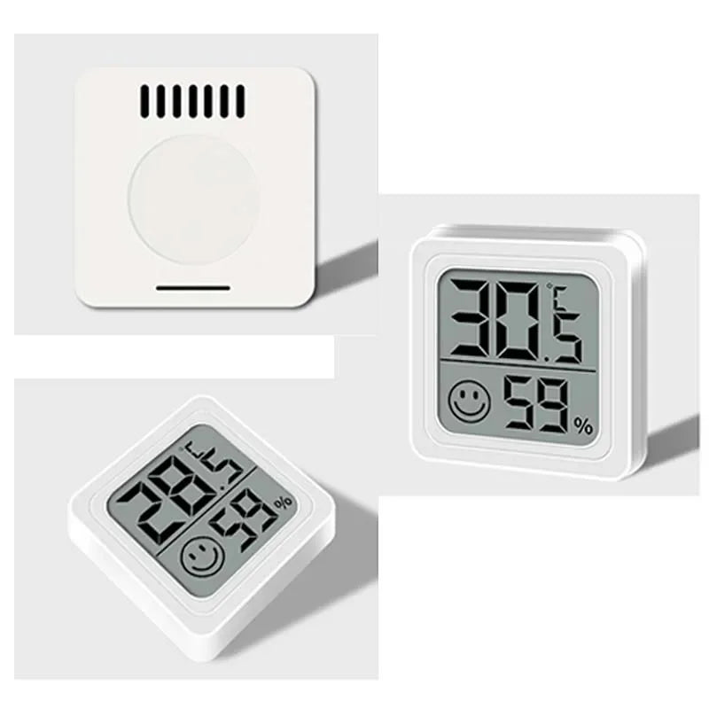4-Pack Mini Digital Hygrometer
