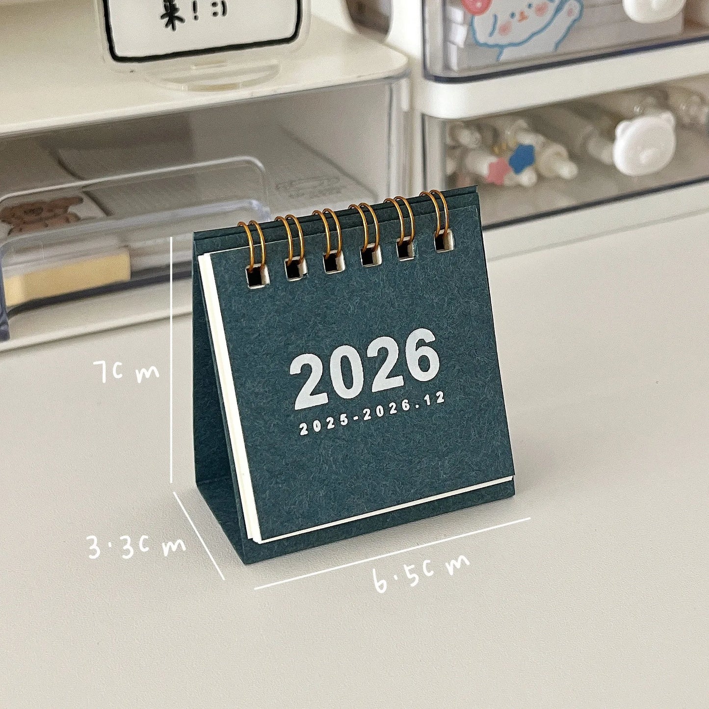2026 Mini Desk Calendar 📅