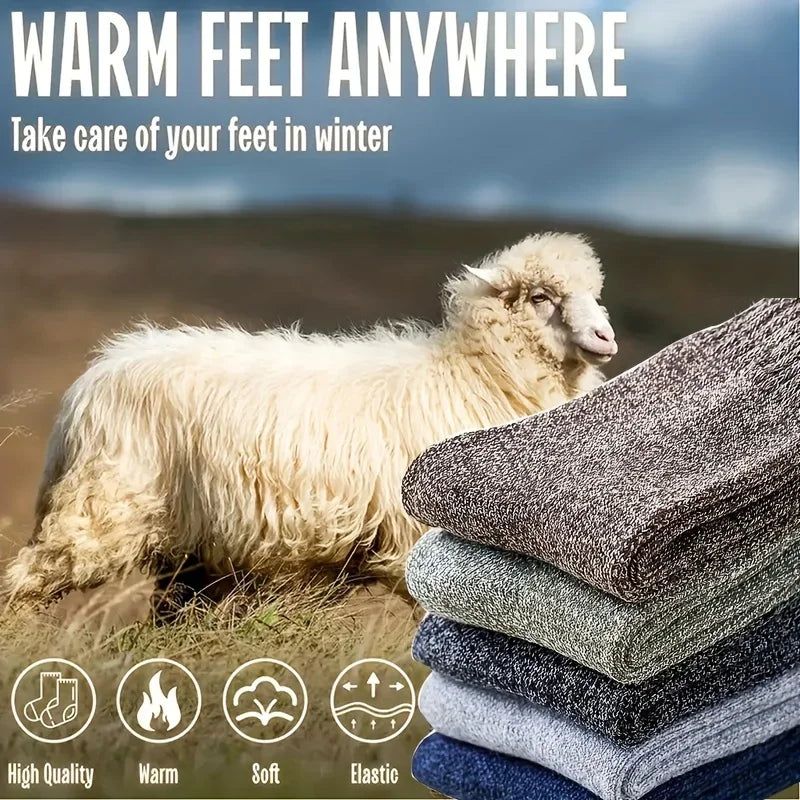 Thick Winter Snow Socks 🌨️