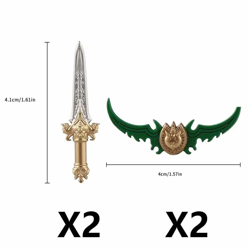 Medieval Weapons Building Blocks