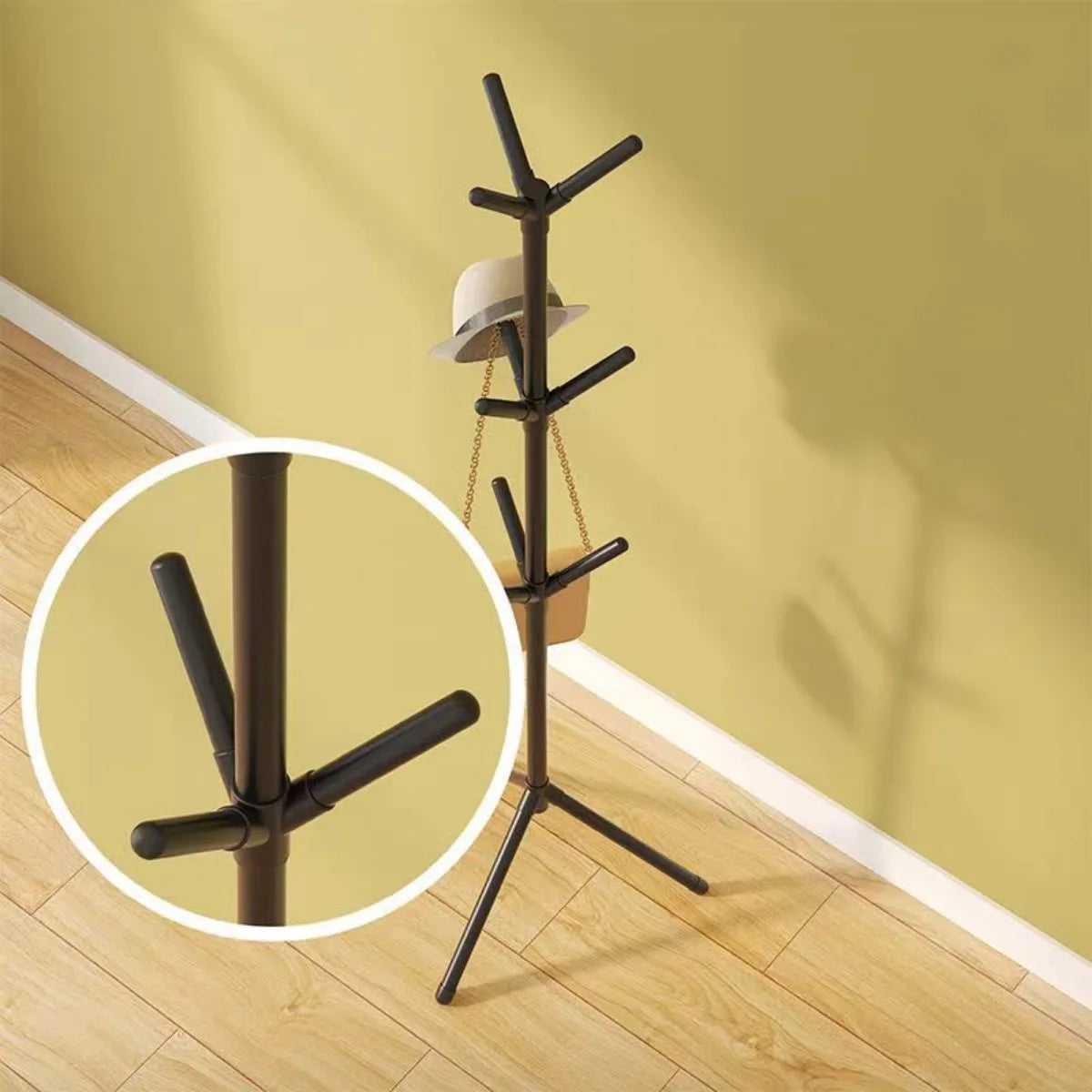 Tree Branch Coat & Hat Rack 🌳