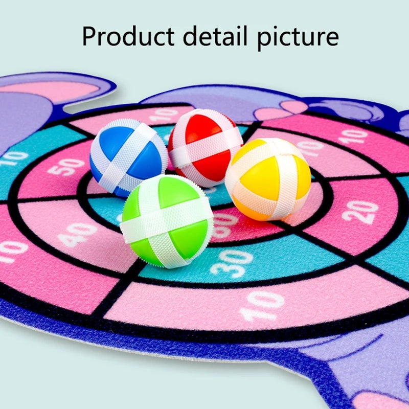 Montessori Sticky Ball Dart Board 🎯
