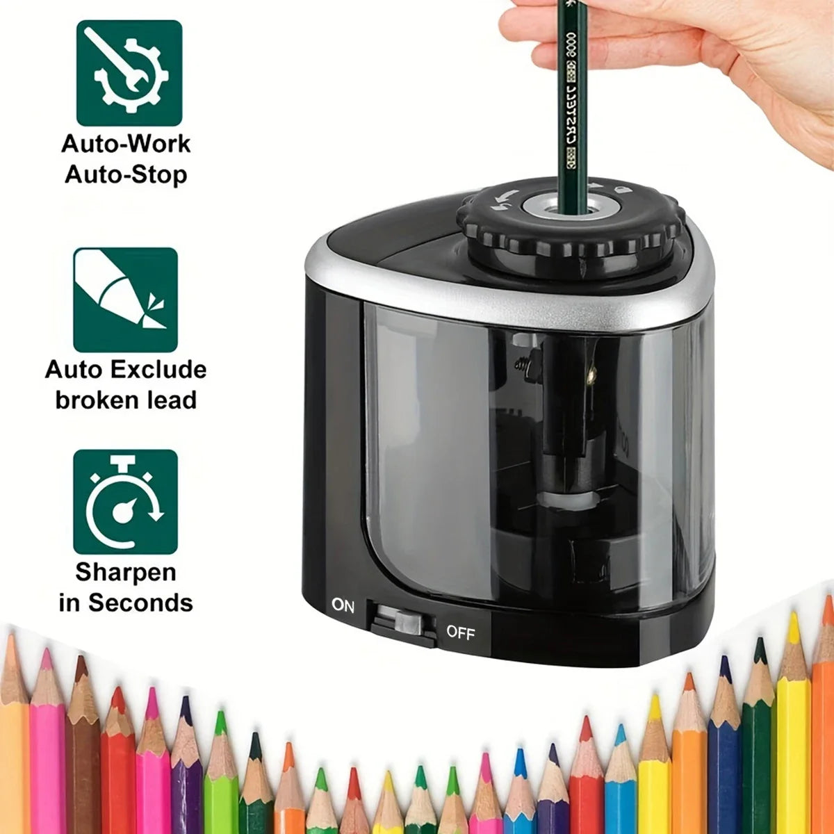 Electric Pencil Sharpener ✏️