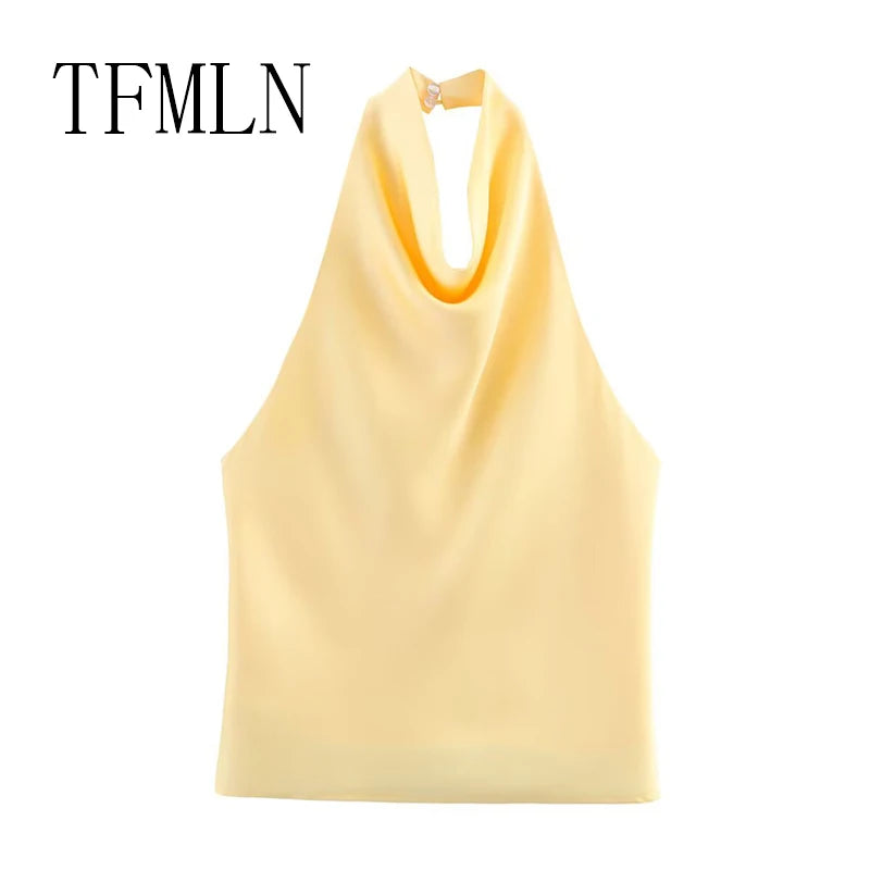 Sexy Halter Backless Waistcoat Top 🔥
