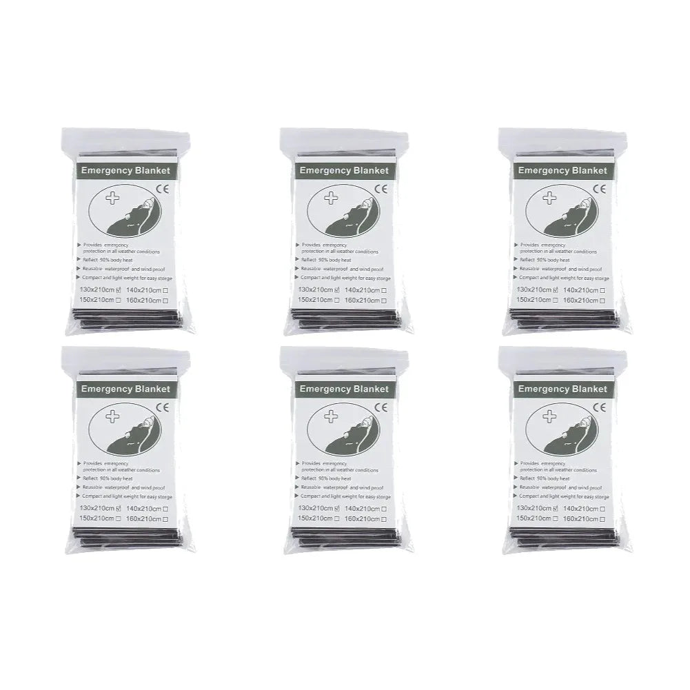 🌿 Emergency Thermal Blanket – Mylar Survival