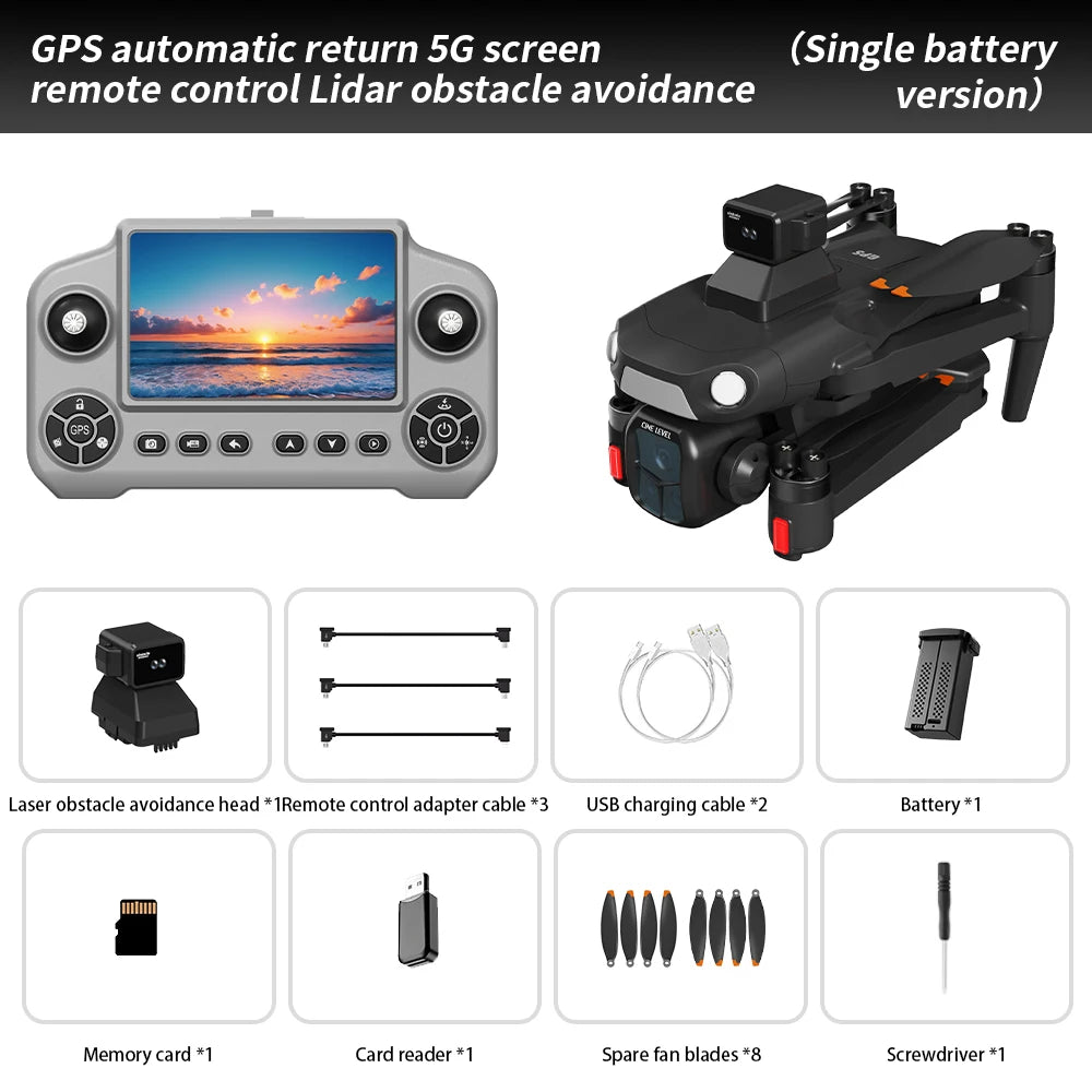 Lenovo A1R GPS Drone 8K 🛸