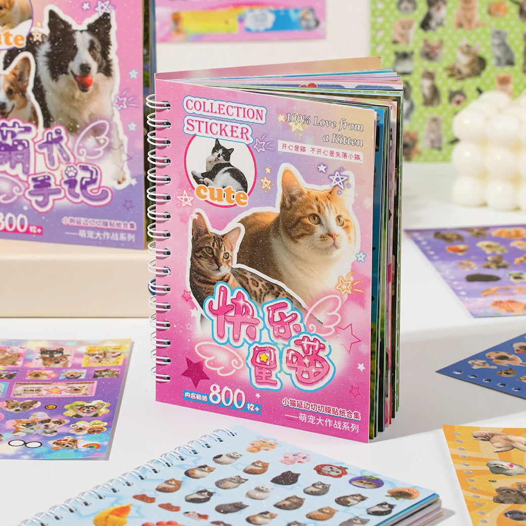 Cute Pet Sticker Book 🐾