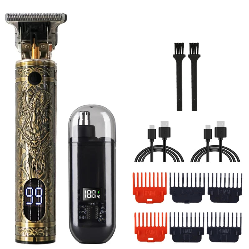 T9 Pro Barber Hair Clipper 💈✂️