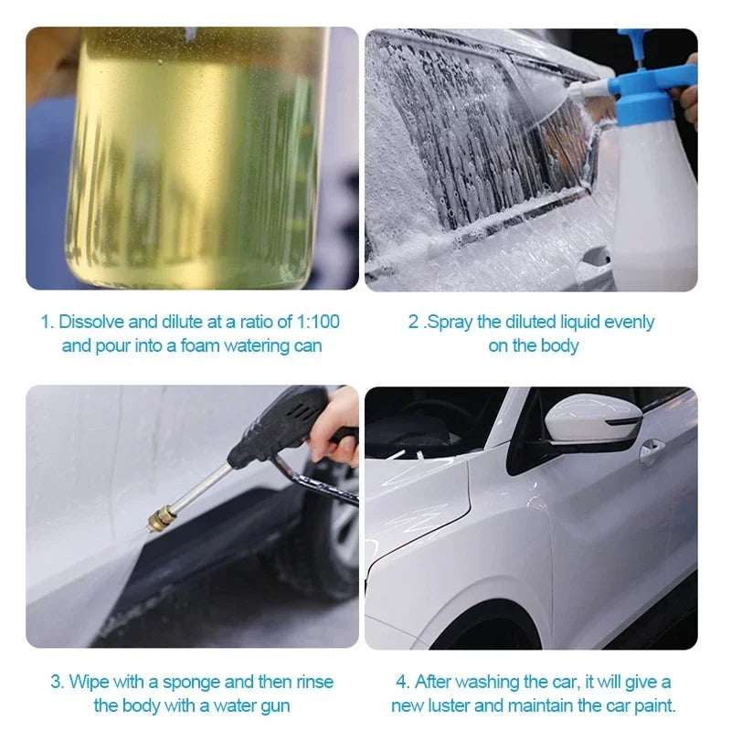 Waterless Car Wash & Wax Spray 🚗✨