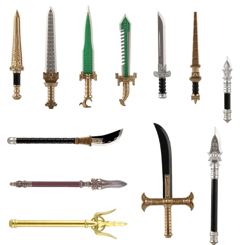 Medieval Weapons Building Blocks