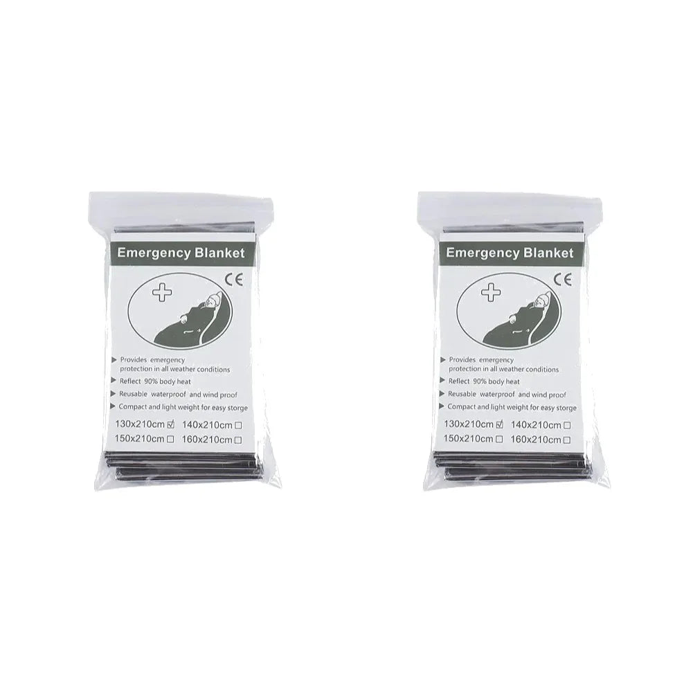 🌿 Emergency Thermal Blanket – Mylar Survival