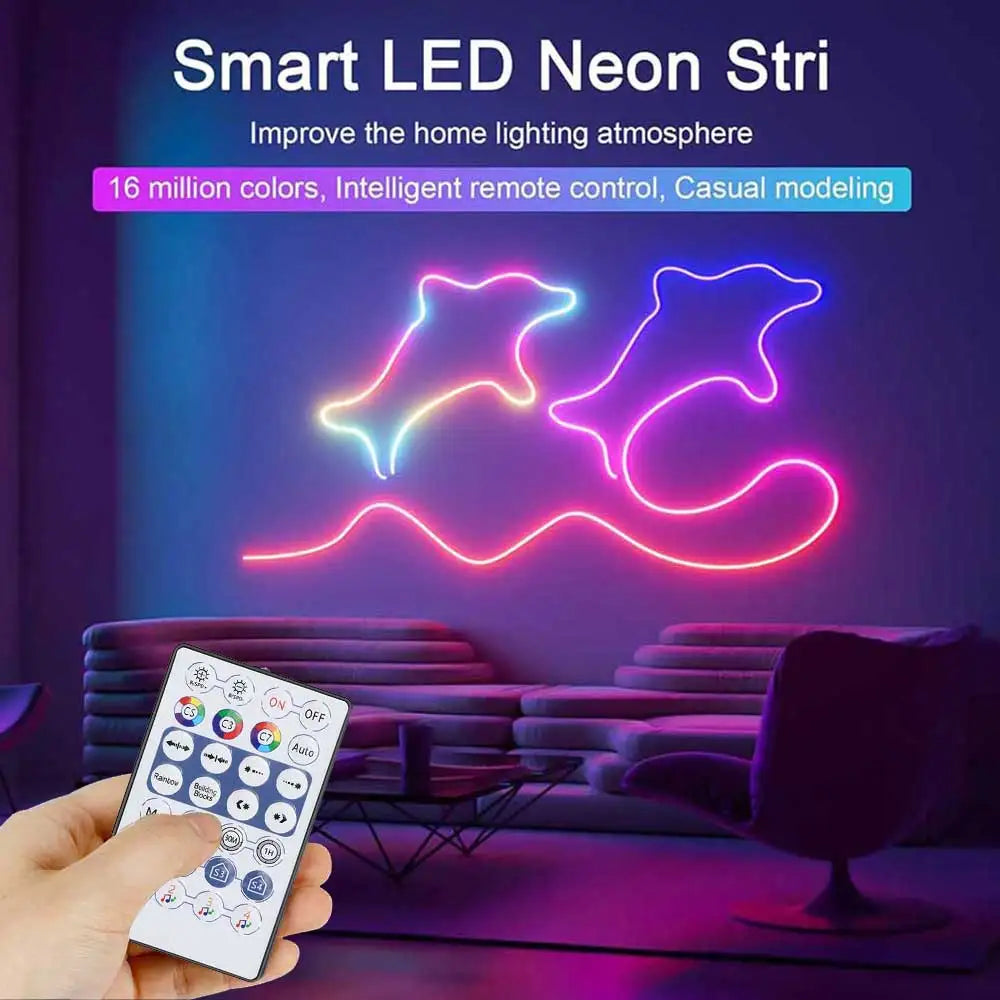 RGBIC Neon LED Strip Lights 🔮
