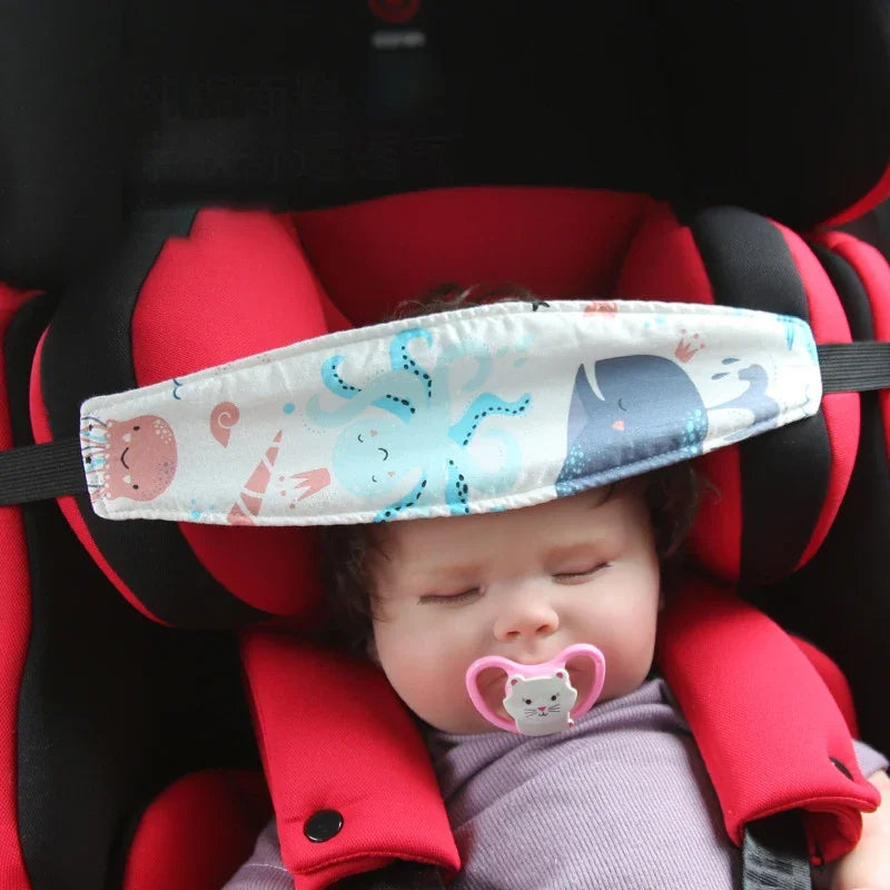 Baby Car Seat Head Support Belt