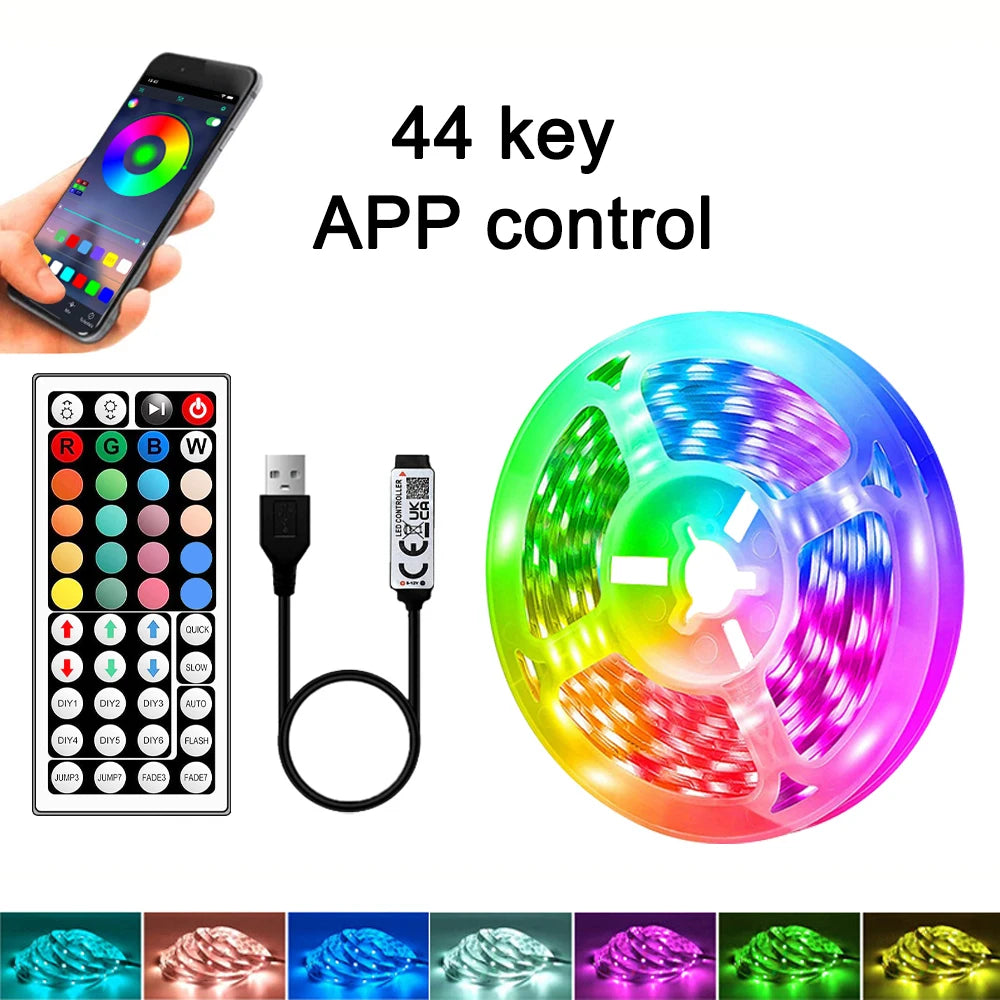 RGB LED Strip Lights with Remote 💡
