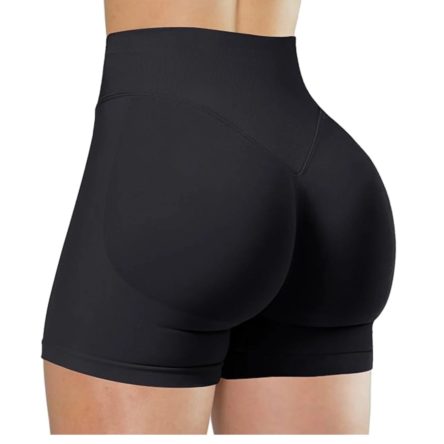 High-Waist Yoga Shorts 🧘‍♀️