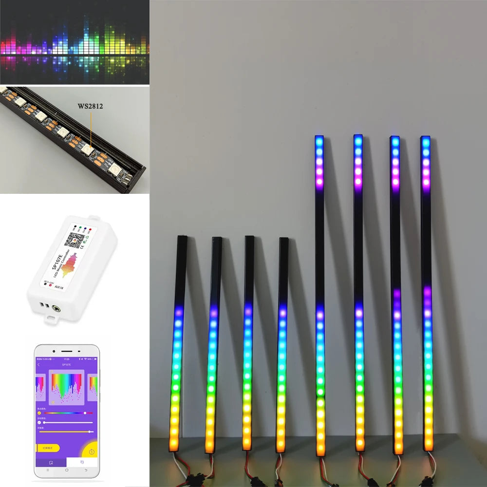 WS2812 RGB Music Rhythm LED Light Bar 🎵