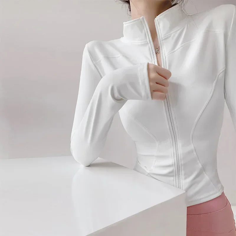 Zip-Up Slim Sports Jacket 🎽