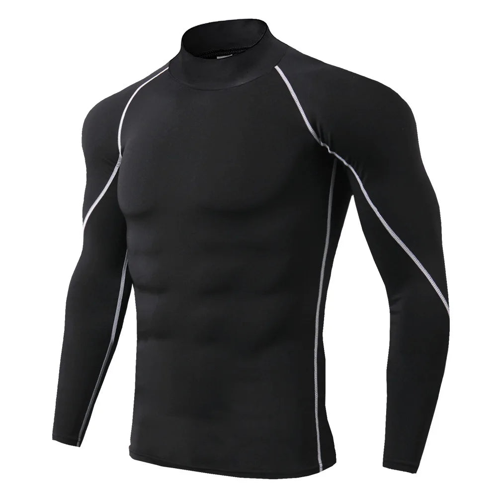 Men's Long Sleeve Compression Top 🔥
