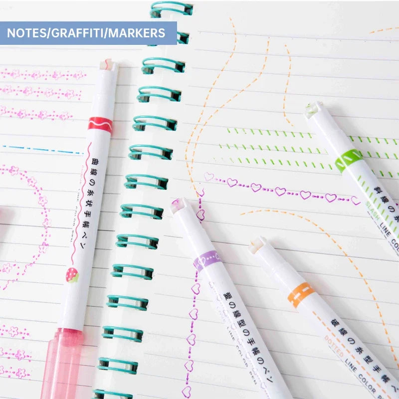 Flower Tip Highlighter Pens 🌸