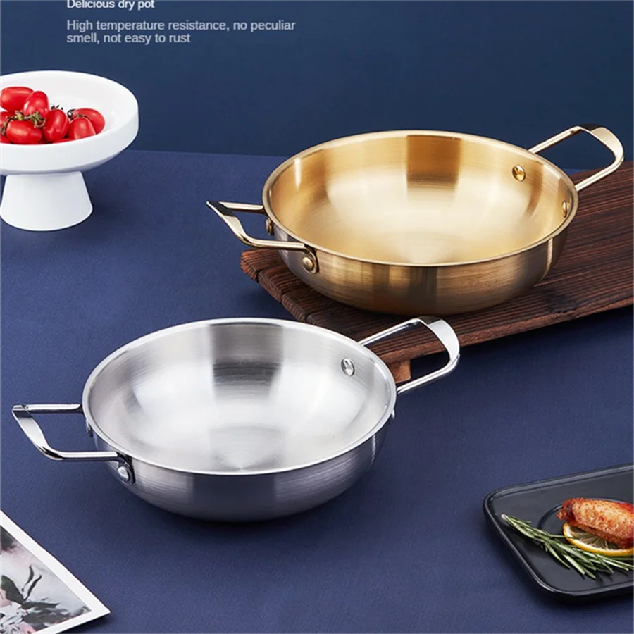 Stainless Steel Paella Saucepan