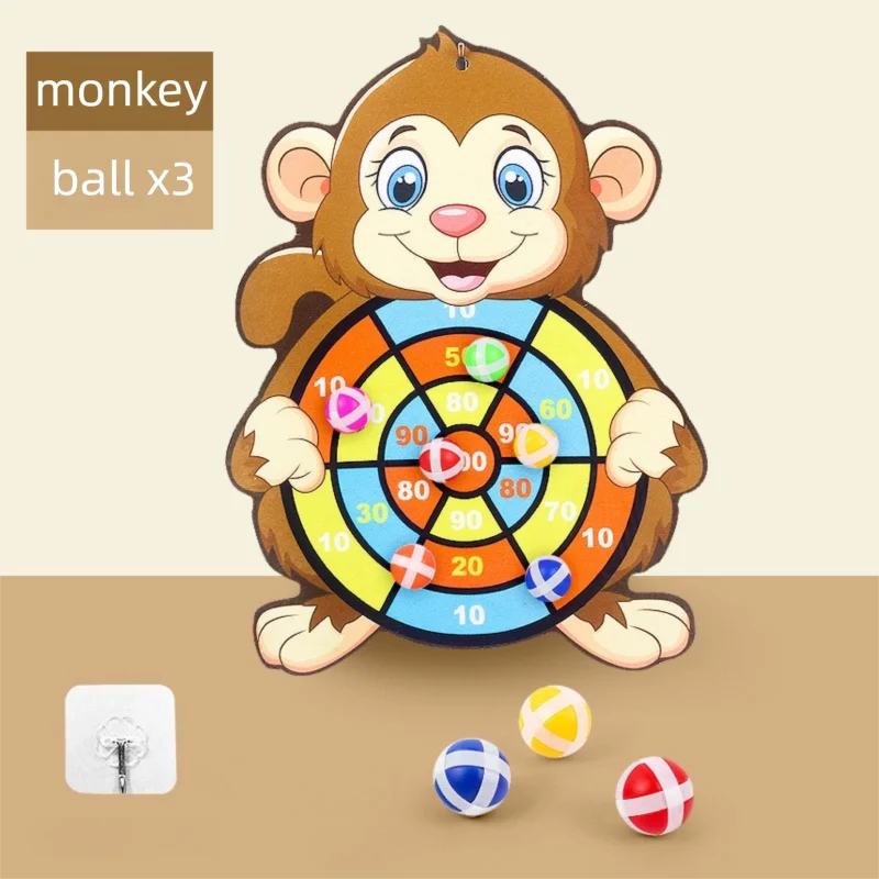 Montessori Sticky Ball Dart Board 🎯